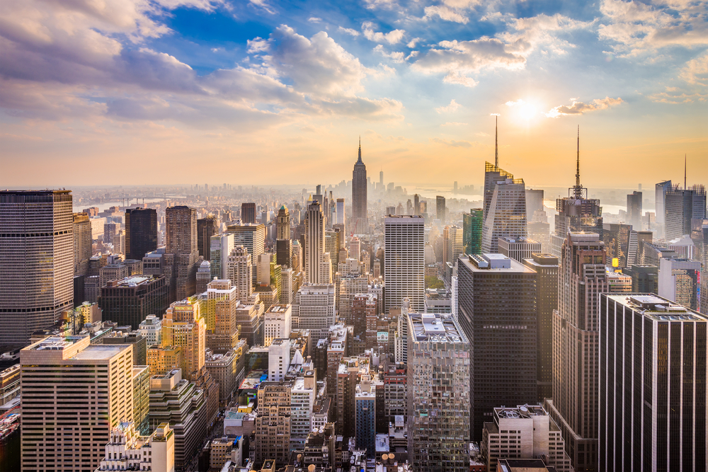 New,York,,New,York,,Usa,Skyline.
